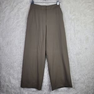 Kotn Womens Sz 25 Beige Wide Leg Trousers Dress Pants Sustainable 30" Inseam